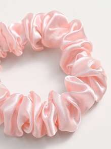 20pcs Solid Color Versatile Satin Scrunchies, Suitable For Women 14+ Years Old, Won't Damage Hair, Elegant Hair Scrunchie Hair Accessory Hair Ties Scrunchy Hair Ties Ponytail Head Accessories Elastic Band Beauty Home Hair Accessories - Multicolor - View 8