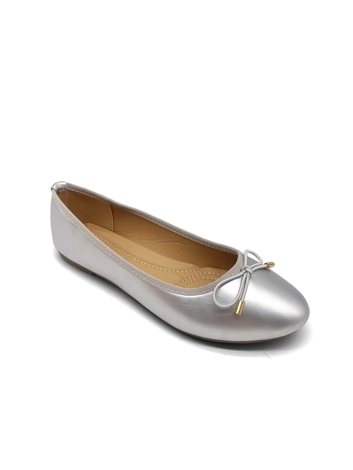 RevReaL REVREAL Sapatilhas femininas clássicas marrons com detalhe de laço