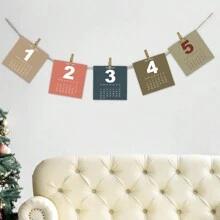 12 Sheets 2025 Monthly Calendar Cards, Mini Calendar Postcards For Wall Decoration, Simple Digital Calendar Cards For Home And Office, Perfect For Appointments And Scheduling,Posters,Stickers,Wall Art,Spring Decoration Items Refresh Your Home,Rama Decoration Stickers - Multicolor - View 4