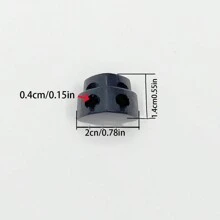 10 à 50 pièces Boutons décoratifs de forme de cœur colorés au hasard, fermoir décoratif, cordon de verrouillage, crochet à ressort, fermoir en forme de groin de cochon, fermoir de carte, bouton de réglage élastique, bouton d'arrêt