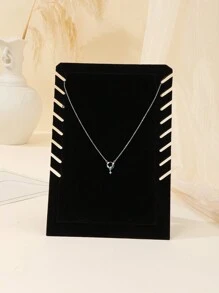 1件/2件火焰造型项链吊坠展示收纳板架珠宝整理架，是圣诞节、感恩节、新年和情人节礼物的完美之选，时尚实用的珠宝收纳方案，是家居装饰和零售展示的理想之选，用这款优雅的收纳架提升您的珠宝收藏，非常适合展示您最喜爱的项链和吊坠，让您的配饰自由摆放且易于取用，是时尚爱好者和送礼者的必备之选。 - 均碼 - 查看 9