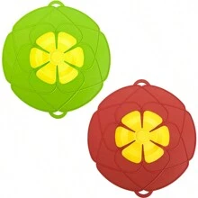 1pc Pot Lid Anti-Overflow Plug Cover, Thickened Silicone Anti-Boiling Protection Cover, Anti-Overflow Cover, Multi-Functional Kitchen Tool