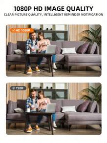 Equipped With Base Bulb Camera, With 1080P High Definition And Optional 4GWIFI Configuration With Auto Tracking, Alarm And Color Night Vision Functions, Floodlight With AI Motion Detection Function And Supports Horizontal Rotation At Home; - White - View 6