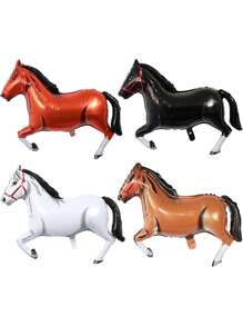 12pcs/Set Western Cowboy Party Balloons, Cowgirl Boot Balloon Cowboy Hat Foil Balloons,Suitable For Cowboy Party Decoration, Birthday Party, Indoor & Outdoor Theme Decoration, Back To School Valentine's Day