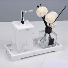 Vanity Tray - 1 Piece Shatterproof Silicone Kitchen And Bathroom Counter Tray, Kitchen Sink Soap Dispenser Tray, Bathroom Vanity Tray, Perfume Key Tray, Bathroom Toilet And Bathroom Countertop Silicone Tray, Toilet Tray, Hand Sanitizer And Perfume Storage Tray, Daily Jewelry And Decorative Storage Jewelry Display Trays Home Bathroom Decor Bathroom Organizer Fall Decor Back To School