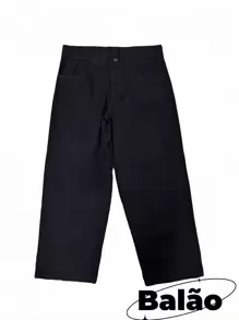 Calça Balão Masculina Denim Larga Dia dos Pais