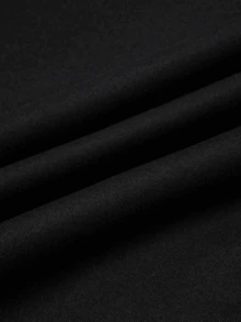 Große Größen Personalisierter lässiger langärmliger Rundhals-Hoodie für Damen, personalisierte Anpassung mit Ihren Lieblingsfotos (Selfies/Idole/Text/Paar/Haustiere/Anime), Damen Herbst Top, Schwarzes Top