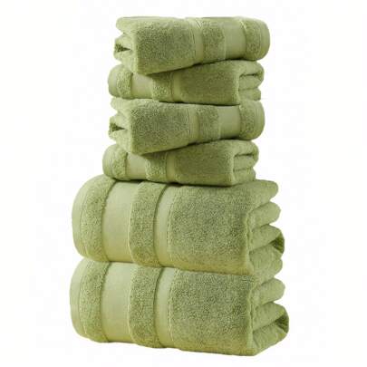 6 Packs Towel Set Ultra-Soft Microfiber Material, Highly Absorbent Bath Towel Set Suitable For Bathroom Shower, Hotel, Sauna, Spa, Bath Towel For Adults Towel Set Multipurpose Towels Set Home Bathroom Decor Summer Back To School For Beauty Salon Home Bathroom