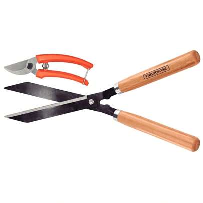 Conjunto Tesoura Cerca Viva/Grama e Tesoura Poda Tramontina