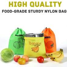 1/3pcs Banana Storage Bags, Vegetable Freshness Bags, Ripening Prevention, Banana Storage & Preservation Bags, Lightweight And Convenient Banana Bags And Lettuce Bags, Washable, Kitchen Supplies, Kitchen Tools, Most Affordable Items
