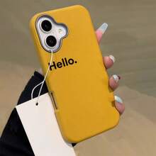 Slogan 1pc Fashion Halloween Pumpkin Lamp Print Thick Shockproof Phone Case Compatible With IPhone 16 11 12 13 14 11Pro Max 12Pro Max 13Pro Max 14Pro Max XR 15 15PRO 15PROMAX, Metal Frame Leather Texture