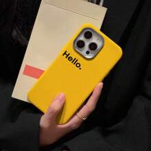 Slogan 1pc Fashion Halloween Pumpkin Lamp Print Thick Shockproof Phone Case Compatible With IPhone 16 11 12 13 14 11Pro Max 12Pro Max 13Pro Max 14Pro Max XR 15 15PRO 15PROMAX, Metal Frame Leather Texture
