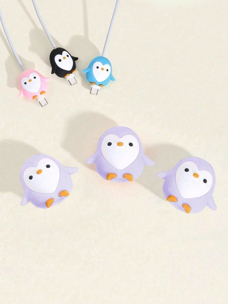 1 pieza/Set de 3 protectores de cable USB, protector de cable de datos para teléfono, anti-desgaste, compatible con iPhone 16 y otros, protector de cargador - Multicolor - Añade 12