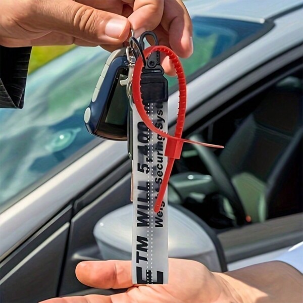1pc Classic Wristlet Keychain Lanyard, Keyring Chain Holder Decor For Bags, Suitable For Daily Wear And Various Occasions As Gifts