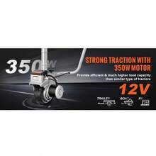 VEVOR 5000lbs Electric Trailer Dolly 12V Trailer Jockey Wheel With 22 Ft/Min Speed & Adjustable Height For Moving Caravan Boat