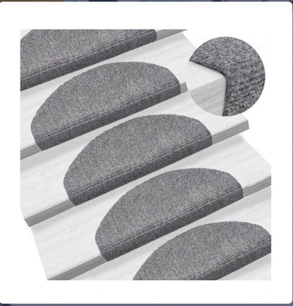 Tapis d'escalier auto-adhésif 15 pièces 65*21*4 cm