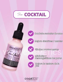 Facial Serum Cocktail Colorton Skincare Snail Slime Rosehip Collagen Elastin - SERUM COCKTAIL - View 4