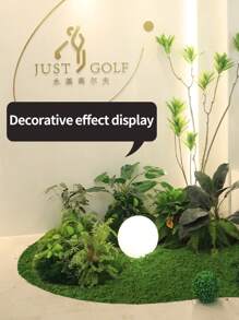 1 件人造苔藓、草坪、仿生人造苔藓、微景观布置、装饰品、草坪盆景、草坪盆栽 - 彩色 - 查看 1