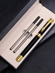 [Tùy chỉnh] Bộ quà tặng bút bi văn phòng bằng kim loại thép không gỉ kèm 2 ống mực, dùng để viết hàng ngày, ký tên, Giáng sinh, Sinh nhật, Ngày của Cha, Lễ Tạ ơn cho bạn bè, gia đình, lãnh đạo, đồng nghiệp, quay lại trường học, có thể tái sử dụng, đa chức năng, nhiều màu sắc, thu gọn, hiện đại, màu hồng đậm, tùy chỉnh, cá nhân hóa, độc đáo, tùy chỉnh, quà tặng đám cưới cá nhân hóa, bút cá nhân hóa có tên, bút tùy chỉnh cá nhân hóa, quà tặng cá nhân hóa cho phụ nữ/nam giới, quà tặng lý tưởng cho cô ấy, bạn trai, bạn gái, gia đình, bạn bè, trẻ em, học sinh, công nhân, khách hàng, nhân dịp Ngày của Cha, nhân dịp kỷ niệm, tốt nghiệp, đám cưới, nhân dịp kinh doanh/công việc/văn phòng, đa chức năng, trang trí, có thể tái sử dụng, hiện đại, nhiều màu sắc, dễ thương, cổ điển, hoạt hình, dễ thương, tùy chỉnh, cá nhân hóa, độc đáo, tùy chỉnh, công nhân, khách hàng, sinh viên, nhân dịp kinh doanh/công việc/văn phòng, nhân dịp trường học, tùy chỉnh Bút bi, Đồ dùng học tập cho năm học mới - nhiều màu - Xem 23