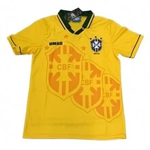JERSEY / PLAYERA  BRASIL RETRO - Amarillo - Ver 3