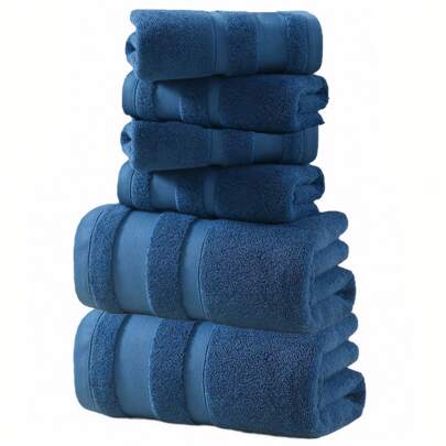 6PACKS Towel Set Ultra-Soft Microfiber Material, Highly Absorbent Cotton Bath Towel Set Suitable For Bathroom Shower, Hotel, Sauna, Spa, Bath Towel For Adults Towel Set Multipurpose Towels Set Home Bathroom Decor Summer Back To School For Beauty Salon Home Bathroom