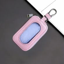 1 件复古风格多功能钥匙保护盒 - 大容量、拉链开合、男士便携式钥匙收纳盒 - 教师节、情人节、生日、圣诞节和任何特殊场合的完美礼物 - 均碼 - 查看 14