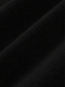 Teen Boy Solid Color Elastic Casual Jeans, Minimalist & Fashionable For Daily Wear