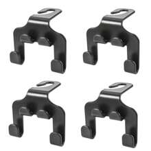 四合一汽车座椅头枕挂钩收纳架，通用型汽车座椅靠背挂钩，可用于悬挂钱包、衣物、外套、水瓶等，完美搭配汽车内饰配件。