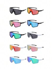 1/2pcs Unisex Cool Cycling Glasses Outdoor Bicycle Sports Goggles