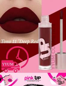 Labial Liquido Ultimate Pink Up Labial indeleble labios ¡Larga duracióduración! Acabado Matte, 20 Tonos diferentes - Tono 11 ''Deep Red'' - Ver 2