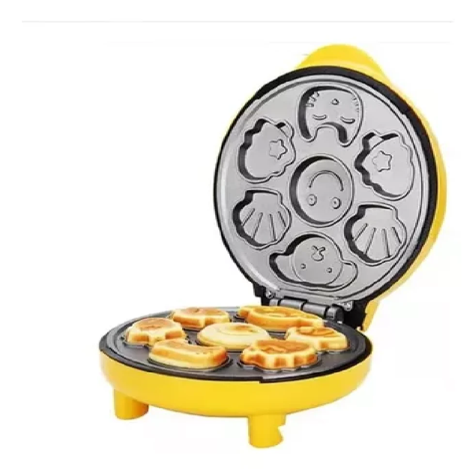 Maquina Para Hacer Mini Hot Cakes Full Automatic - Amarillo - Ver 1