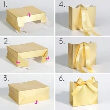 20pcs 11.5x4.5x10cm Mini Paper Bags With Customized Letters & Texts, White, Brown, Gold, Suitable For Packaging Small Gifts Like Chocolates, Candies, Soaps, Essential Oil Soaps, Handicrafts. Suitable For Various Festivals, Parties, Weddings, Anniversaries, Or Small Business Product Packaging. Stylish, Adorable, High-Quality Custom, Personalized, Unique Ideal Gifts For Her Boyfriend, Girlfriend, Dad, Mom, Family, Friends, Son, Daughter, School Students, Kids For Anniversaries, For Birthdays School, Office, Home