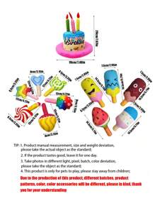 Cat/Dog Lover Gift And Dog/Cat Mom Love Pets Voice Toys, Cat Lover And Cat Mom Love And Dog Lover And Dog Mom Love Toys, Teeth Cleaning Chew Toys, Cute Interactive Sound Toys For Cat/Dog Lover Gift And Dog/Cat Mom Love Pets, Suitable For Holiday Decoration, Birthday Gifts, Cat/Dog Lover Gift And Dog/Cat Mom Love Pet Supplies