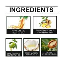 Ginseng Hair Mask, Deeply Nourishing Hair Mask, Deeply Moisturizing & Nourishing, Smooths Dry, Frizzy Hair, Restores Shine & Condition