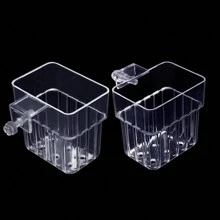 Aquarium Plant Holder Cup, Wall-Mounted Fish Tank Aquatic Plant Planter Cup, Easy To Install For Submerged And Floating Aquatic Plants Decoration