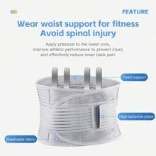 Vilico 1 stuk tailleband, fitness- en sportvaste band, stalen plaatondersteuning, tailleomtrek, buikcompressie, zomers dun, ademend, all-season versie