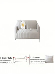 1 vỏ bọc ghế sofa vải nhung Jacquard họa tiết hình học, vỏ bọc ghế sofa co giãn vừa vặn kiểu đơn giản, thân thiện với vật nuôi, chống trượt, chống bụi bẩn, có thể giặt bằng máy, bảo vệ ghế sofa cho mọi mùa, tặng kèm 1 vỏ gối 45*45cm - Màu Xám nhạt - Xem 15