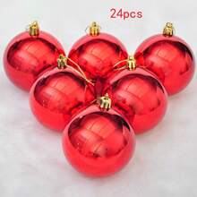 Mini globuri de Crăciun rezistente la spargere, ornamente de brad, decorațiuni de petrecere, 3cm/1.1'' (roșu), decorațiuni de Crăciun, Crăciun, decor cameră, bucătărie, brad de Crăciun, cele mai bune cadouri, decor de ziua de naștere, decorațiuni de Crăciun de iarnă pentru casă, cadouri de Crăciun, decor de Crăciun - roșu - Vizualizare 15