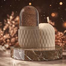 1 件面部冰滚轮，适用于各种自我皮肤护理，冷面冰滚轮面部按摩器，用于收紧毛孔、抗皱、减少浮肿、提高皮肤弹性