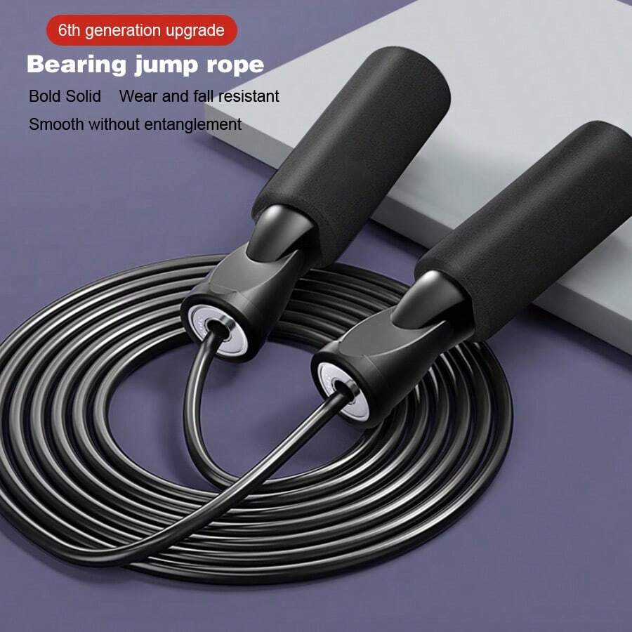 Skipless Fitness Jump Rope Indoor Steel Wire Long Rope, Cardio Workout ...