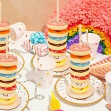 1 pièce, Présentoir à beignets en bois, Panneau d'affichage mural à beignets, Support à beignets en bois pour décoration de fête, mariage, anniversaire, fournitures de fête