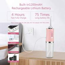 便携式电动水牙线、家用牙科水射流冲洗器、口腔牙齿清洁器