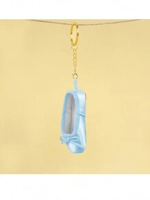 Handmade Ballet Dance Toe Shoes Jewelry Mini Shoes Satin Key Chain With 6 Colors To Choose From, Fashionable Matching Items, Personalized Gifts For Family And Friends, Bag Hangers, Travel Accessories Car Accessories Bag Charm Backpack For School