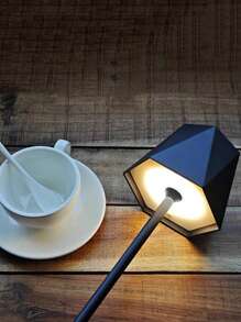 1pc Cordless Rechargeable Lamp With Touch Sensor Control, 3-Color Dimmable LED Light, Suitable For Bedroom, Desk, Cafe, Bedside, Outdoor, Living Room