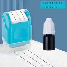 1pc Rolling Stamp With Handwritten English Lines, Children English Teaching Tool For Notebook Lining And Handwriting Practice, Christmas Gift - Multicolor - View 11