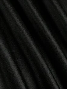 Damen Vintage Hoher Taille Perlen Gürtel Rock, elegantes Dame Design, vielseitig einsetzbar