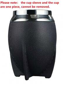 1 套，双层 304 不锈钢马黛茶杯，包括隔热马黛茶杯、杯套（不能取下）和马黛茶吸管勺，用于马黛茶，280 毫升/9.47 英寸，咖啡色，易于清洁）（黑/白/粉色/紫色/浅蓝色/深红色），情人节礼物。 - 多色 - 查看 9