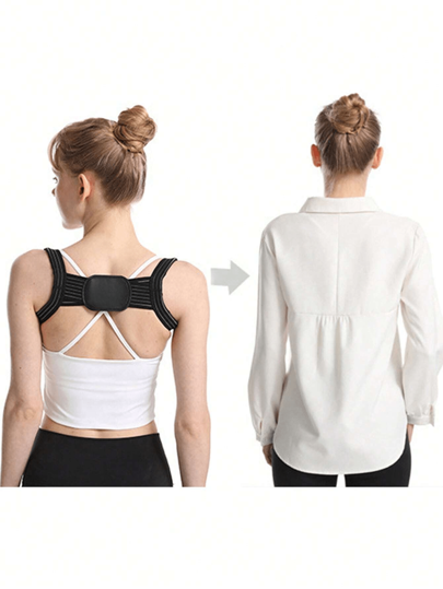 1 pieza Banda de soporte para el hombro, banda para ejercitar el pecho y los músculos para expandir el pecho, abrir los hombros y mantener la espalda recta