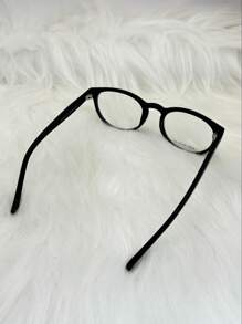 Round Round Glasses For Women Men Unisex Shape Close To The Face 35365 Resistant Style - cát đen - Xem 4
