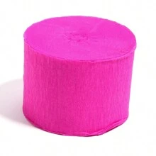 1卷/25米,4.5厘米宽,彩色皱纹纸,手工石纹水墨浮染纸,DIY鲜花包装设计卷,气球丝带,礼品包装,派对装饰材料 - 彩色 - 查看 24